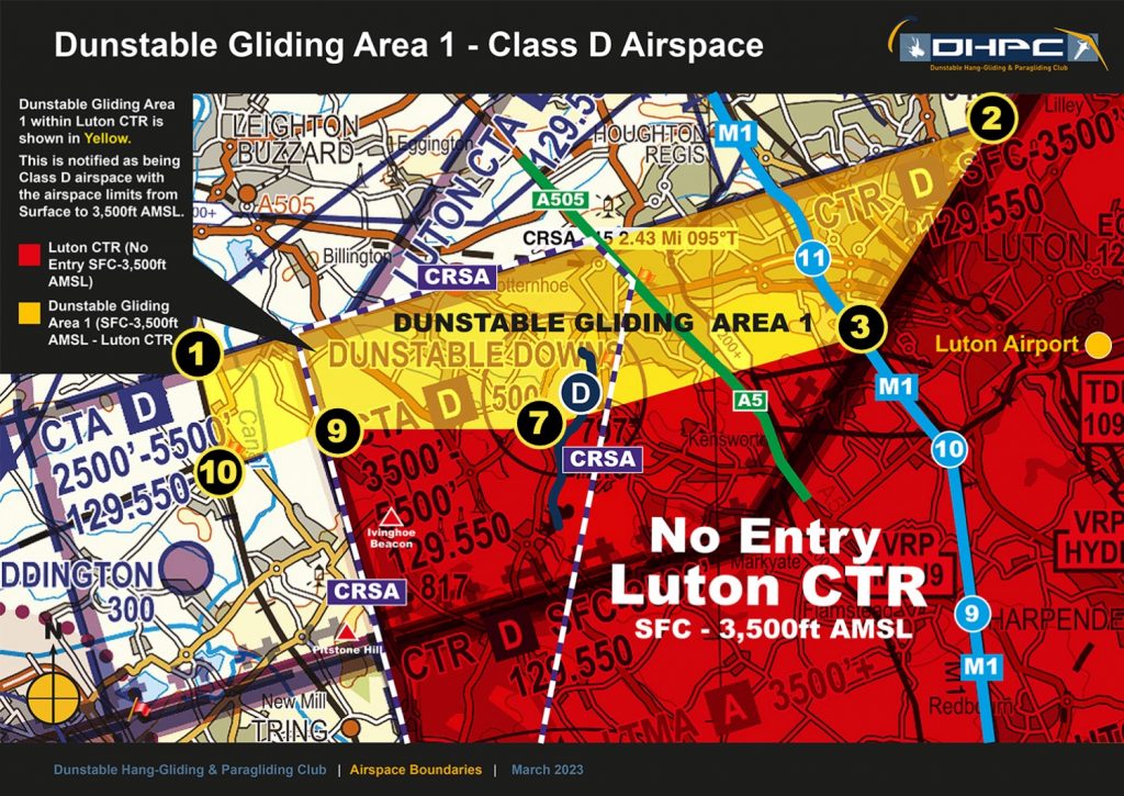 Dunstable Downs Site Guide The Dunstable HangGliding & Paragliding Club